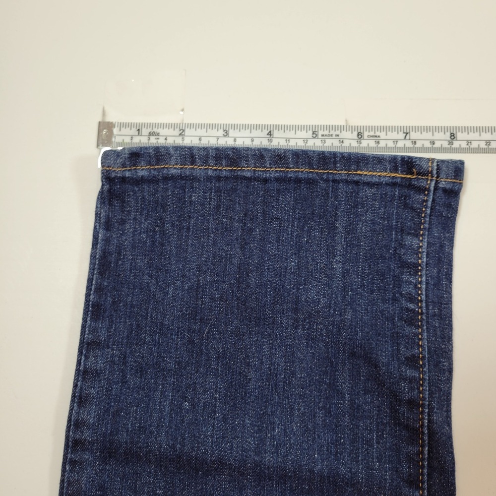 Levi's 505 Straight Jeans Womens 6 Dark Blue Excellent Mid Rise Denim 15505-0111 - Picture 6 of 11